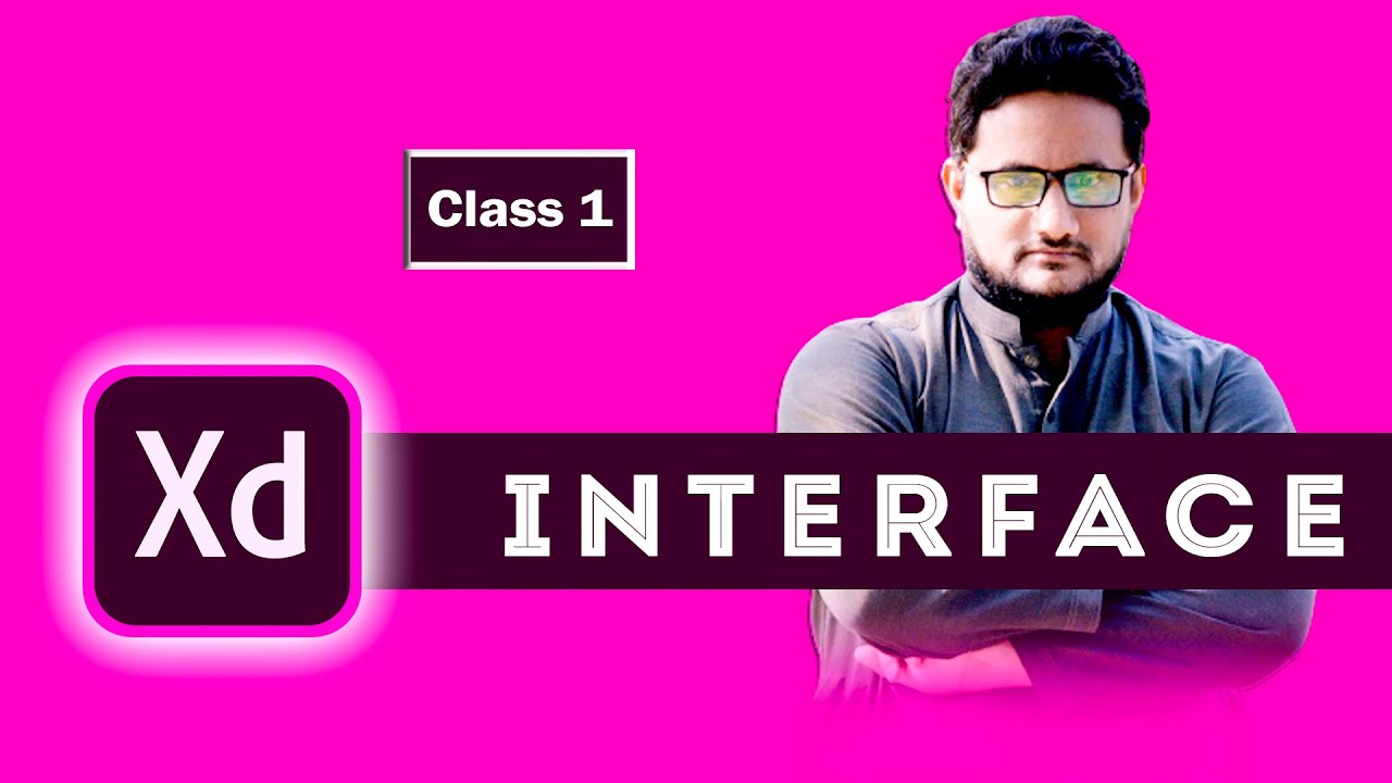 How to use Interface of Adobe XD | beginners | Urdu & Hindi - YouTube