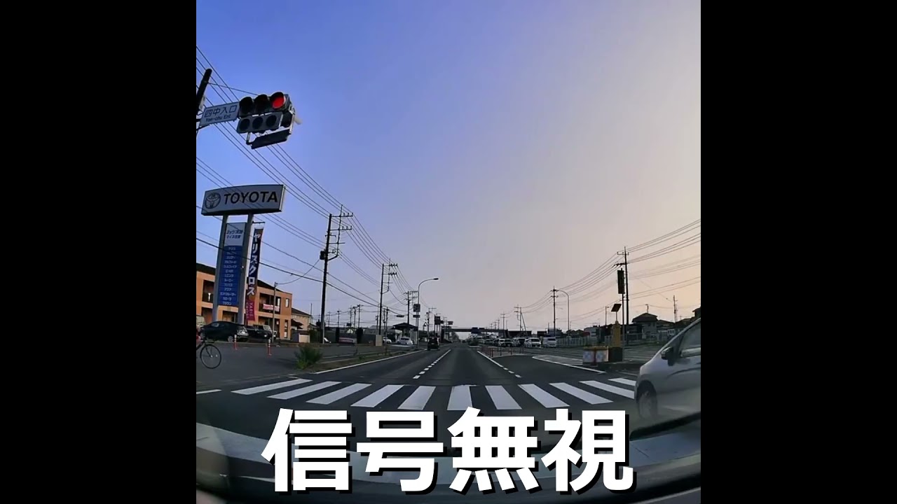 信号無視