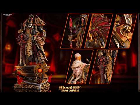 T2 Judgment Armor Blood Elf Paladin — World of Warcraft [ Collector Figures ]