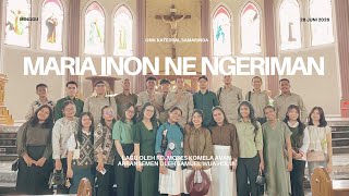 'MARIA INON NE NGERIMAN' - OMK KATEDRAL St. Maria Penolong Abadi Samarinda