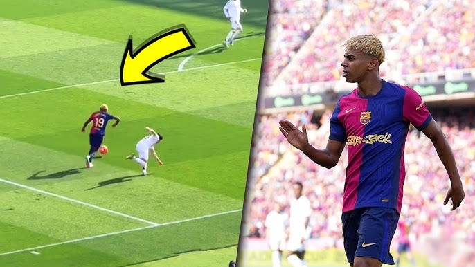 Lamine Yamal vs Real Madrid - Crazy Goal & Skills - Barcelona vs Real  Madrid 4-3 Highlights
