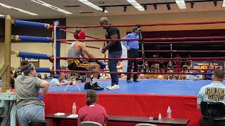 ⚠️ * Knockout Of The evening !!!* DFW Golden Gloves finals 165lbs