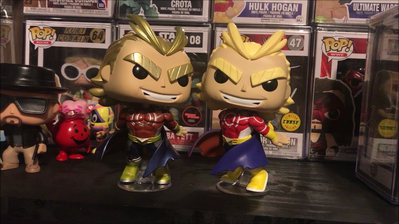 silver chrome all might funko pop ( Larry D. Moore /CC BY-SA 3.0) silver ch...