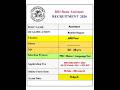 RBI bank assistant recruitment 2026 #govtjobs #govtjobs2026 #rbirecruitment #rbinews #viralshorts