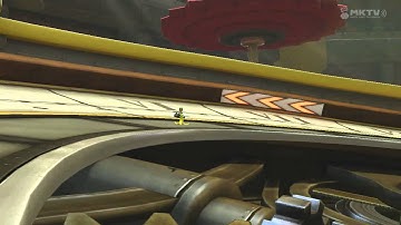 Wii U - Mario Kart 8 - (DS) Tick-Tock Clock Lightning Cup 100cc - Bowser