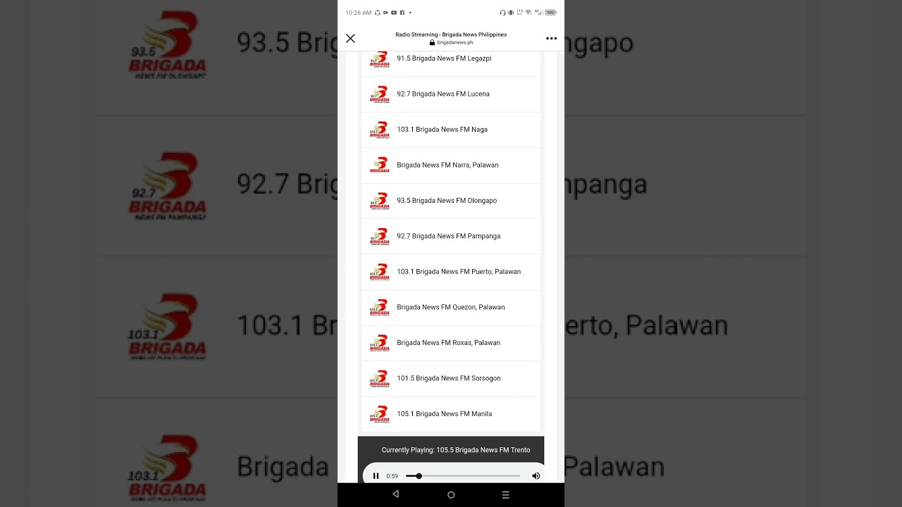 2 Become 1 - @spicegirls (under 105.5 Brigada News FM Trento, Agusan) audio streaming area