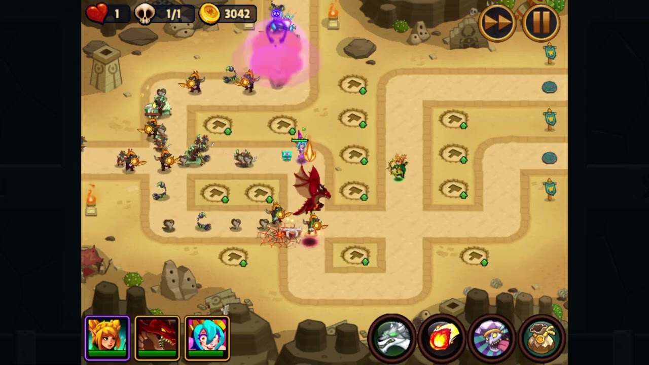 Realm Defense (World 3 Level 63 legendary mode)