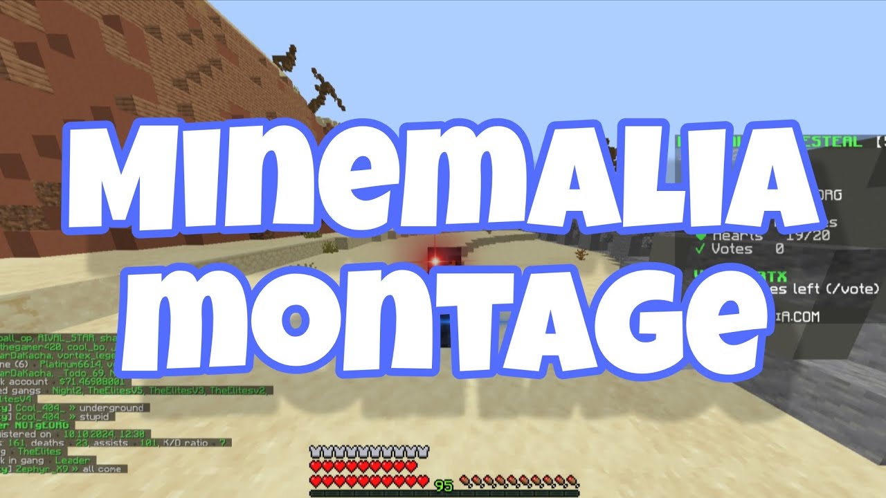 Minemalia Lifesteal montage 🔥