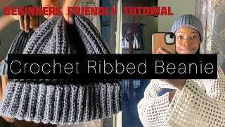 Crochet Beanie/head-warmer tutorial|FOR ALL SIZES|beginners friendly beanie