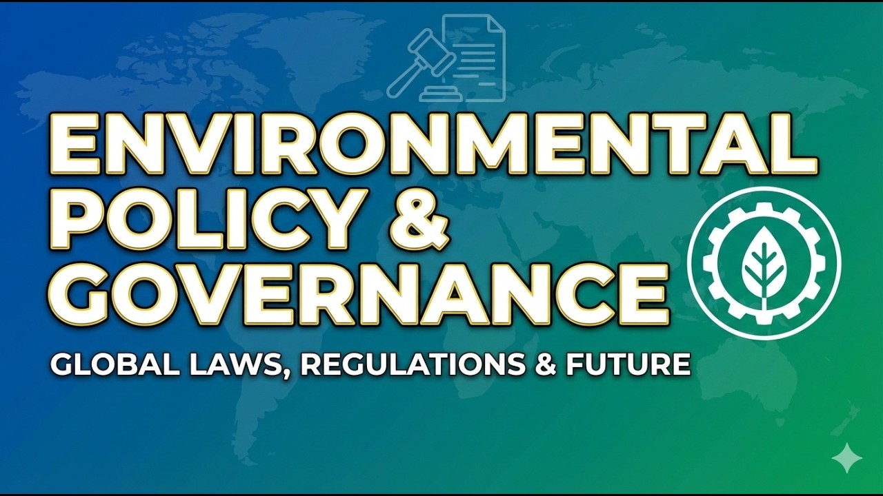 Unit 5  Environmental Policy and Governance ( પર્યાવરણીય નીતિ અને શાસન )