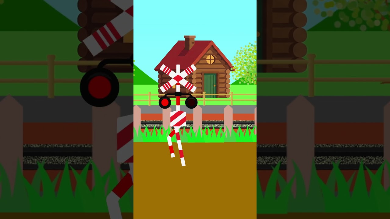 合体ABC踏切　#Shorts