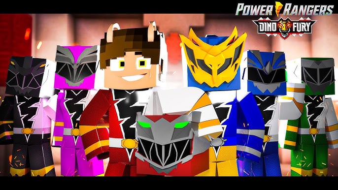 Minecraft recebe skins grátis dos heróis e vilões de Power Rangers