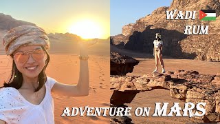 【Jordan🇯🇴】Explore Mars on Earth with Me in Wadi Rum｜Bubble Camp Experience