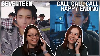 SEVENTEEN (세븐틴) 'CALL CALL CALL!' + 'Happy Ending' MV \& Choreography Reaction