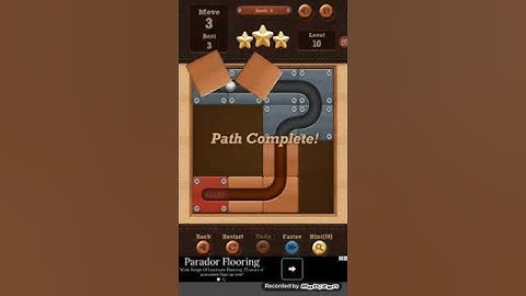 How to solve (Roll the Ball Level 10)