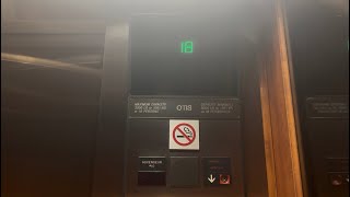 OTIS Elevonic 401 (Mod) High-rise Elevators - 550 Rue Sherbrooke Ouest in Montréal QC
