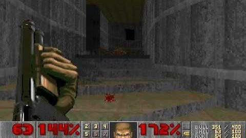 Ultimate Doom (PC DOS) - E1M5 (Phobos Lab)