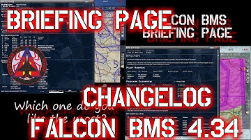 Falcon BMS 4.34 Changelog - Challenge - Briefing UI Campaign