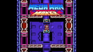 Mega Man Maker Version 1.10 - Teleporters Showcase 4 - Wily Castle Stage 4  - Boss Rush -  MM7