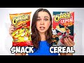 Which cereal tastes most like the real snack