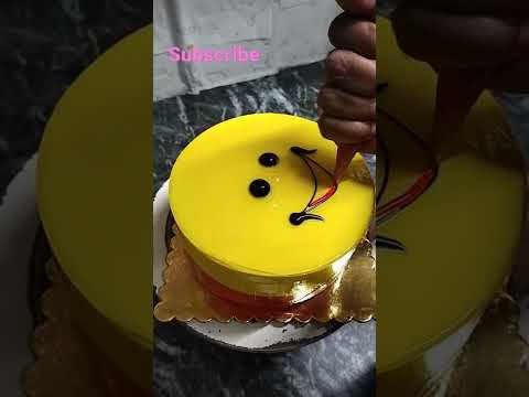 new painpple smiley 🎂🎂 cake 🎂 decoration 🎂🎂#shorts #cake #motivation