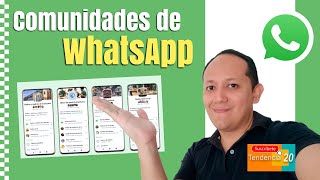 como funciona comunidades de whatsapp