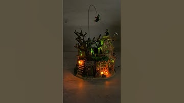 Thumbnail of Spooky Town Witch's Lair 45003 Halloween Village Animated Musical Lemax