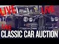 LIVE CLASSIC CAR AUCTION - SUNDAY 2 MAY 2021