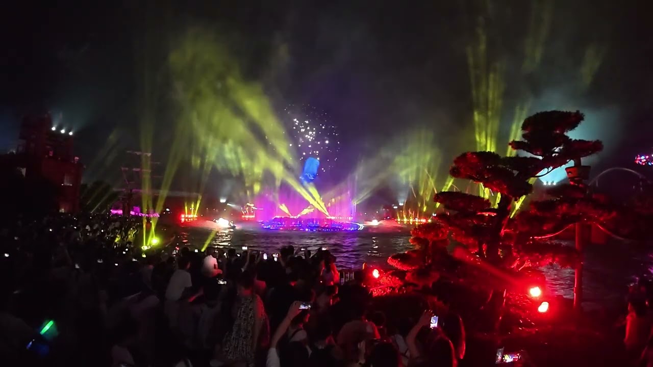 Firework @ Chimelong Ocean Kingdom, Xiangzhou, Zhuhai, Guagdong, China