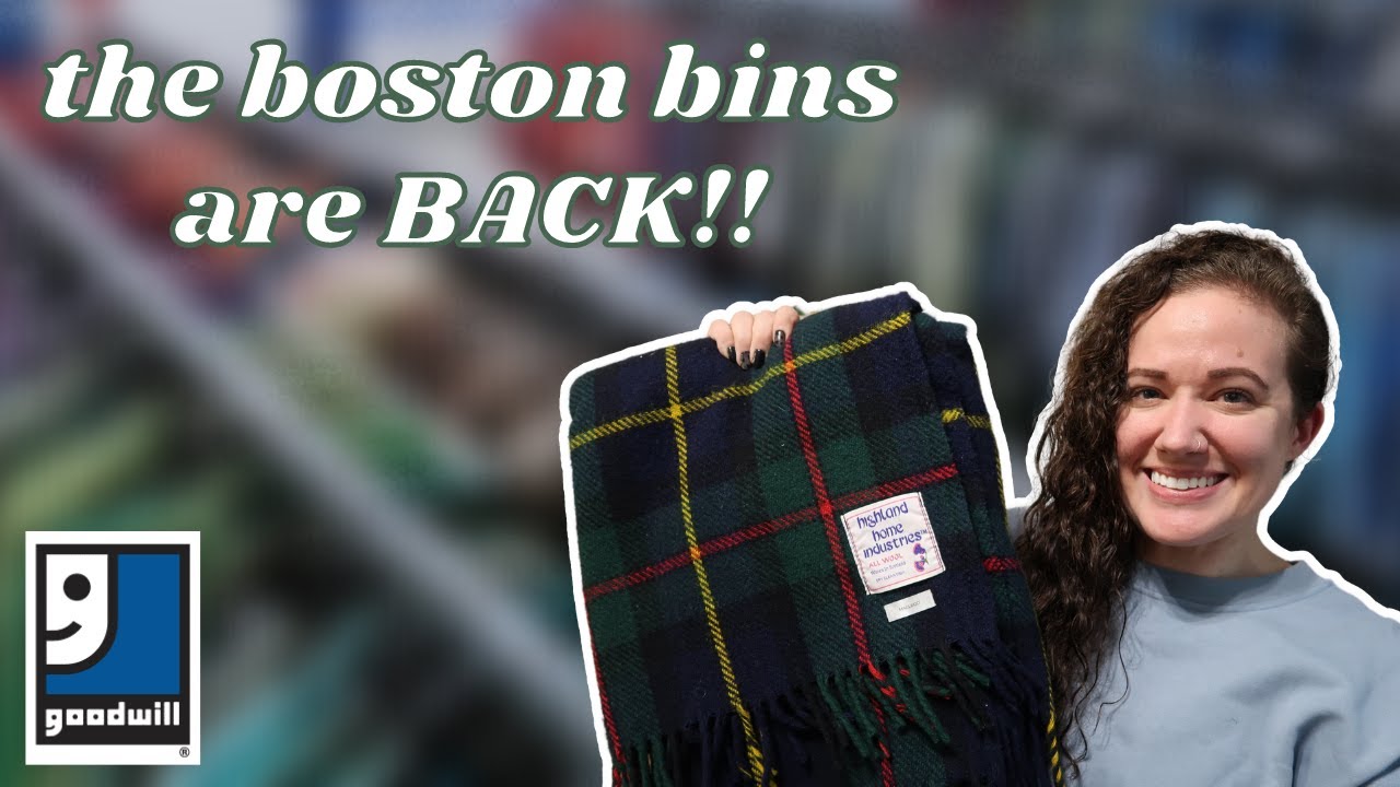 the boston goodwill bins have finally reopened friday thrift finds