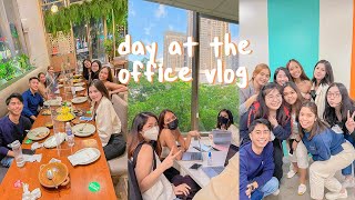 vlog //☀️9-5 office life in bgc👩‍💼💻