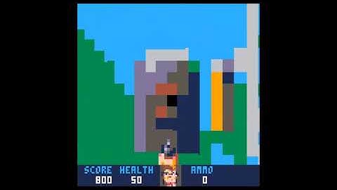 WOLFENSTEIN 3D PICO 8 Fantasy Virtual Console Lexaloffle Games www lexaloffle com