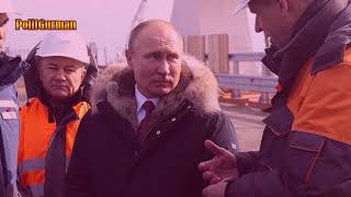 Путин в Крыму Керченский мост 2018 оценил ход строительства Путин в Крыму Керченский мост 2018 оценил ход строительства