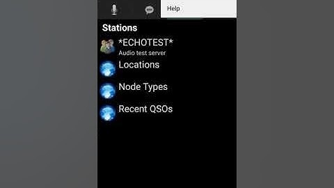 Echolink realizar un QSO