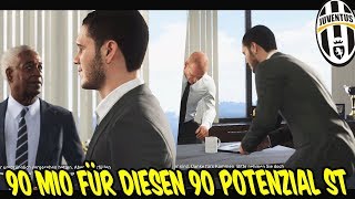FIFA 19: 90.000.000€ für diesen 90 Potenzial ST vom Konkurrenten! - Karrieremodus Juventus #9