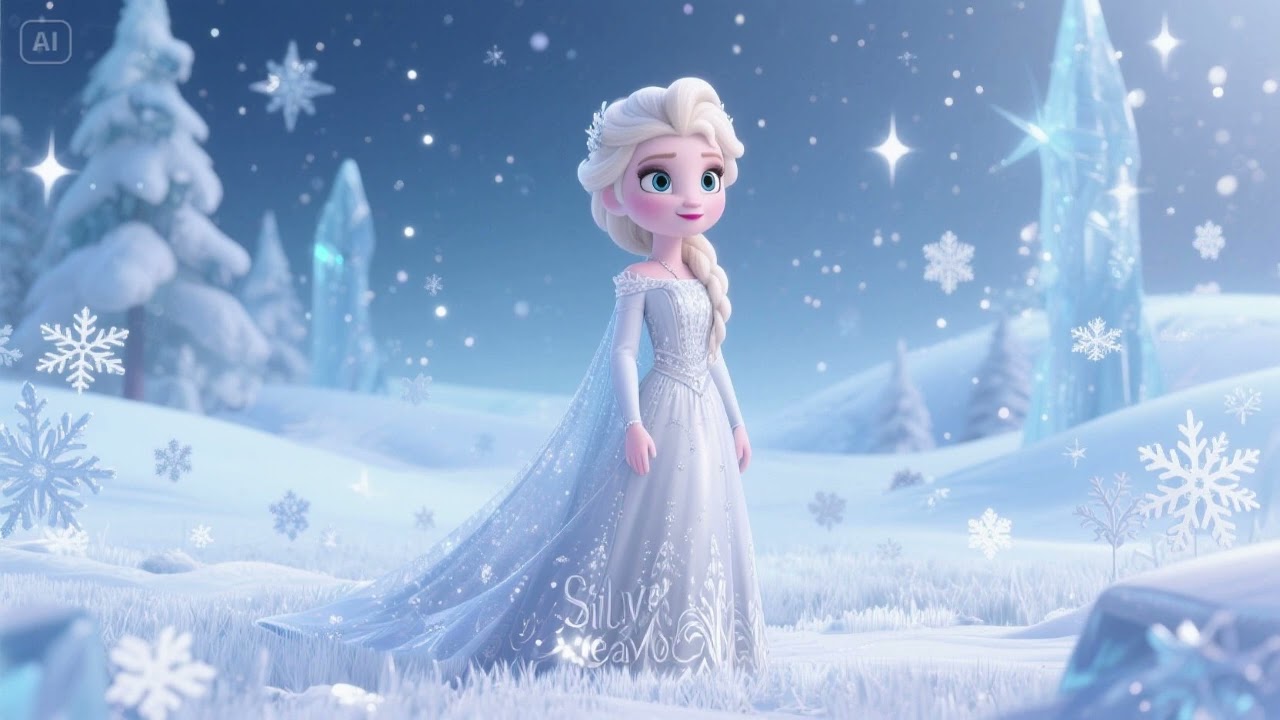 «Эльза и Серебряный Луг 2 ❄️🌾 | Волшебная детская песенка и стишок»