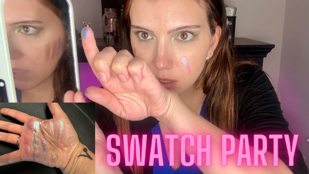 PRETTIES FOR YOUR FACE SINGLE EYESHADOW HAUL & SWATCHES