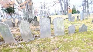 Exploring Rock Creek Cemetery - Small Section Of Very Old Gravesite