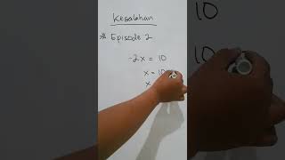 #episode2 - KESALAHAN SISWA DALAM MENGHITUNG  ‼️ #mathematics #kedinasan #shorts