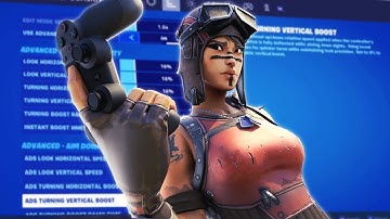 *BEST Linear 60FPS Console Settings For *SMOOTH* Satisfying Building (Smooth/Fast Settings)