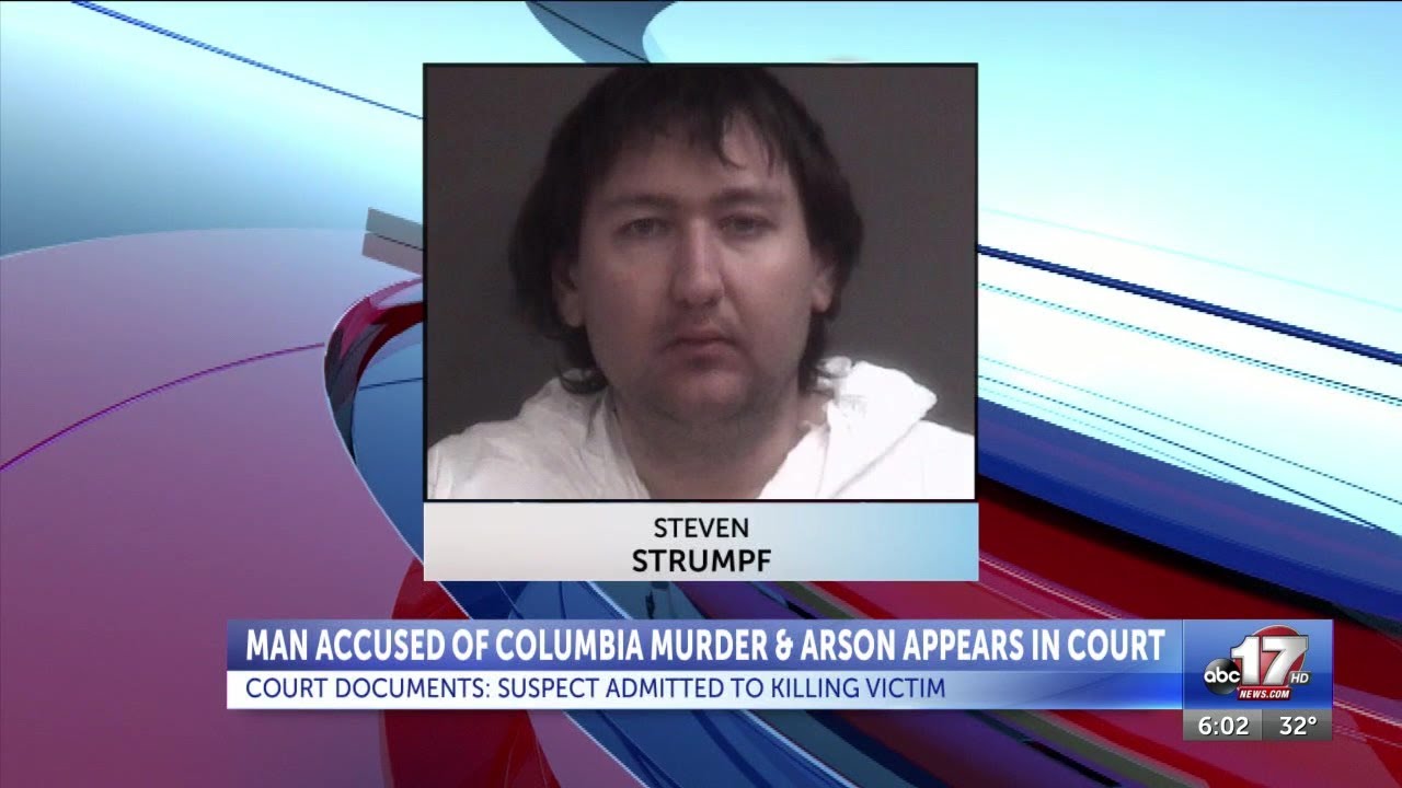 Columbia murder, arson suspect appears in court - YouTube
