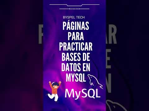 PRACTICAR BASES DE DATOS SQL MYSQL 😻 PAGINAS #programacion #shorts #youtubeshorts