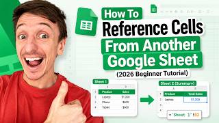 Career Overview How To Reference Cells From Another Google Sheet (2026 Beginner Tutorial)