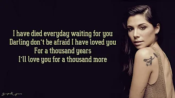 Christina Perri - A Thousand Years (Lyrics)