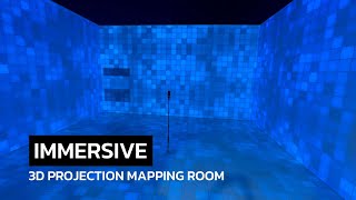 Immersive 3D Projection Mapping Room