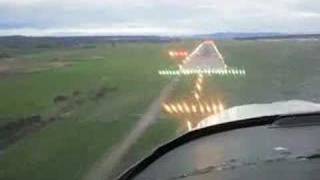 Egpe Landing Pa38 Tomahawk Runway 23