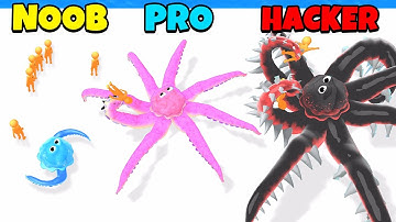 NOOB vs PRO vs HACKER - Tentacles Attack