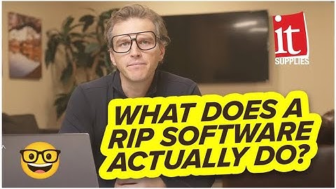What does a RIP Software actually do? 🤓