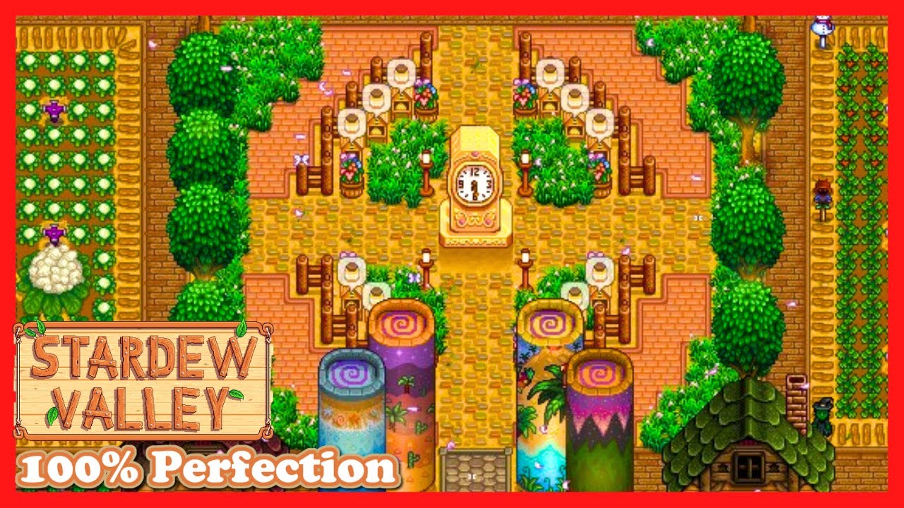 Stardew Valley Farm Tour! Year 7 100 perfection 200 hours! (No mods