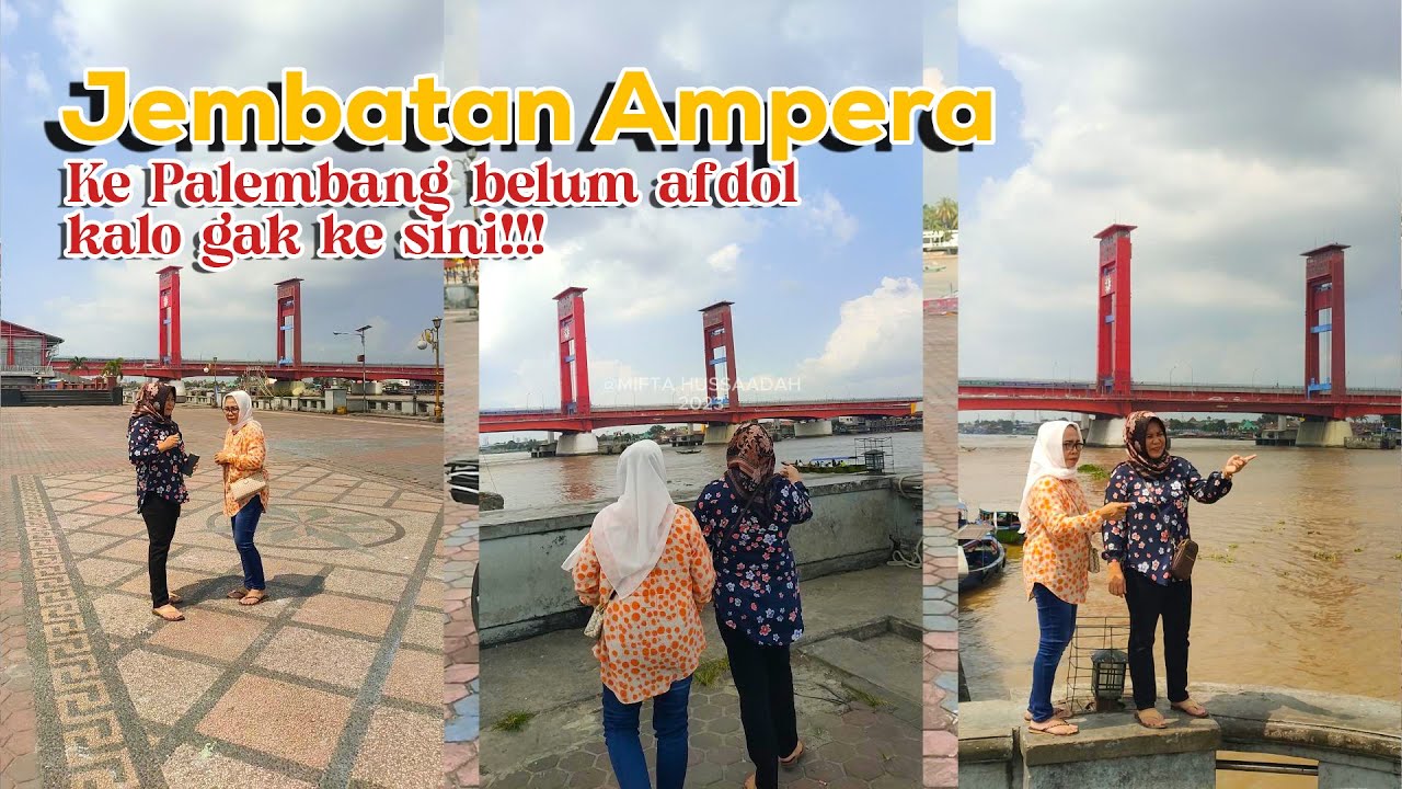 JEMBATAN AMPERA || SALAH SATU JEMBATAN TERPANJANG DI INDONESIA